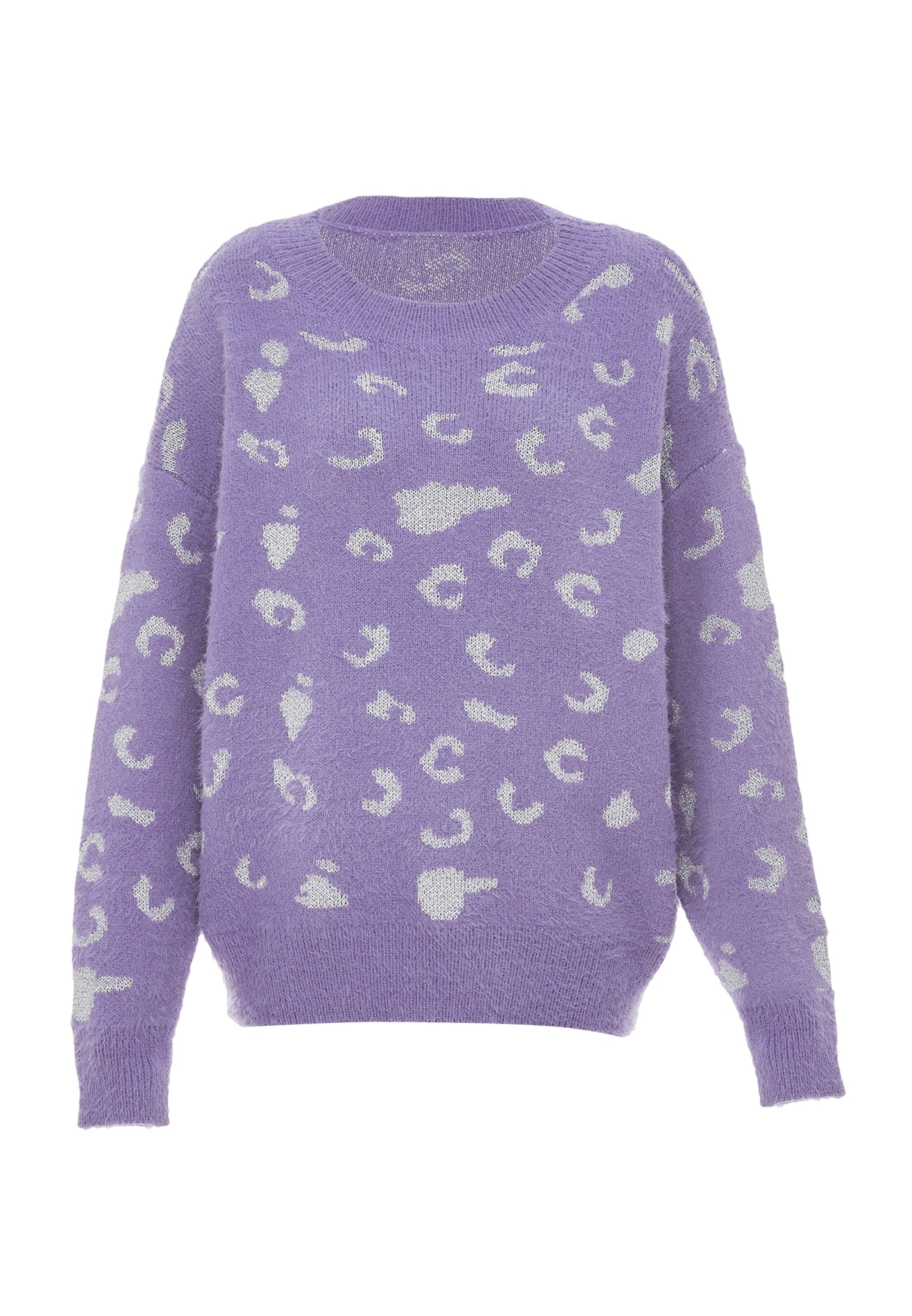 purpurinė ebeeza Megztinis: priekis