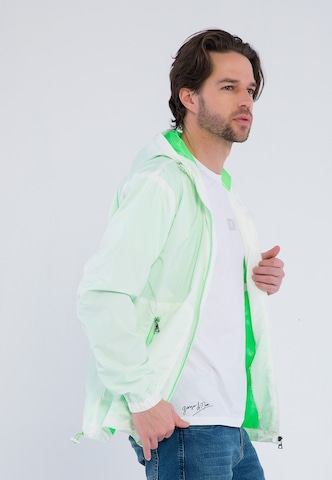 Veste mi-saison Giorgio di Mare en vert