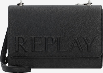 Sac à bandoulière REPLAY en noir : devant