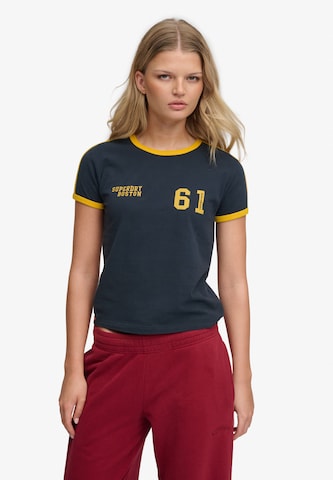 T-shirt Superdry & Co en bleu : devant