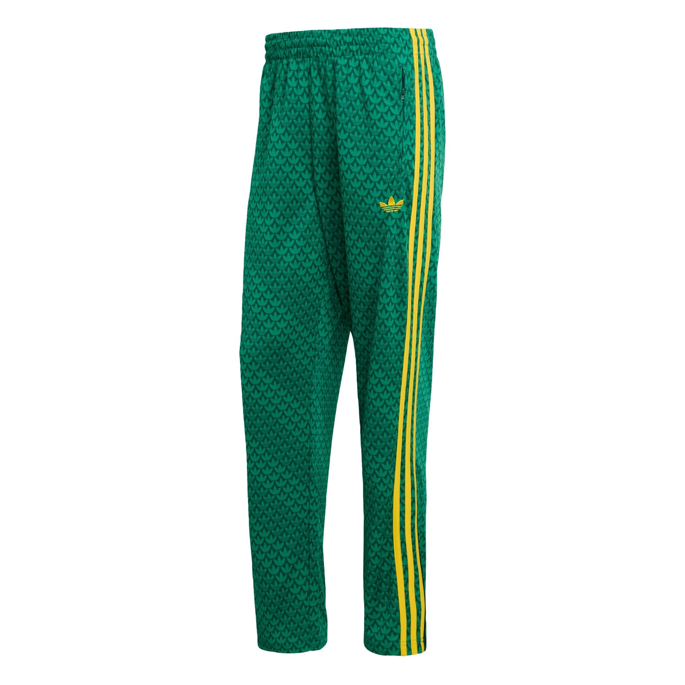 ADIDAS ORIGINALS - Loosefit Pantalón 'Firebird' en verde: frente