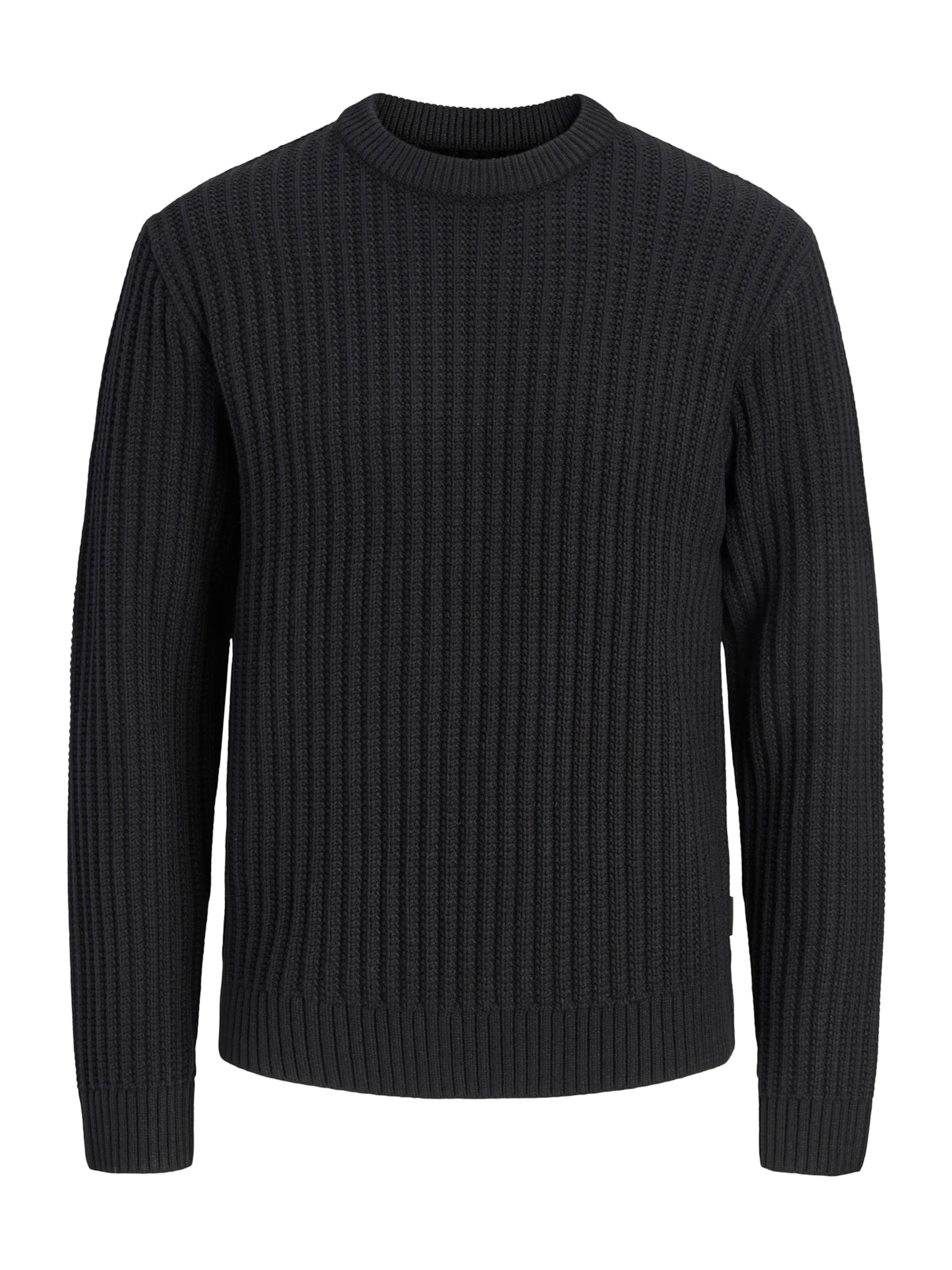 Jack & Jones Junior - Jersey 'JJJAXON' en negro: frente