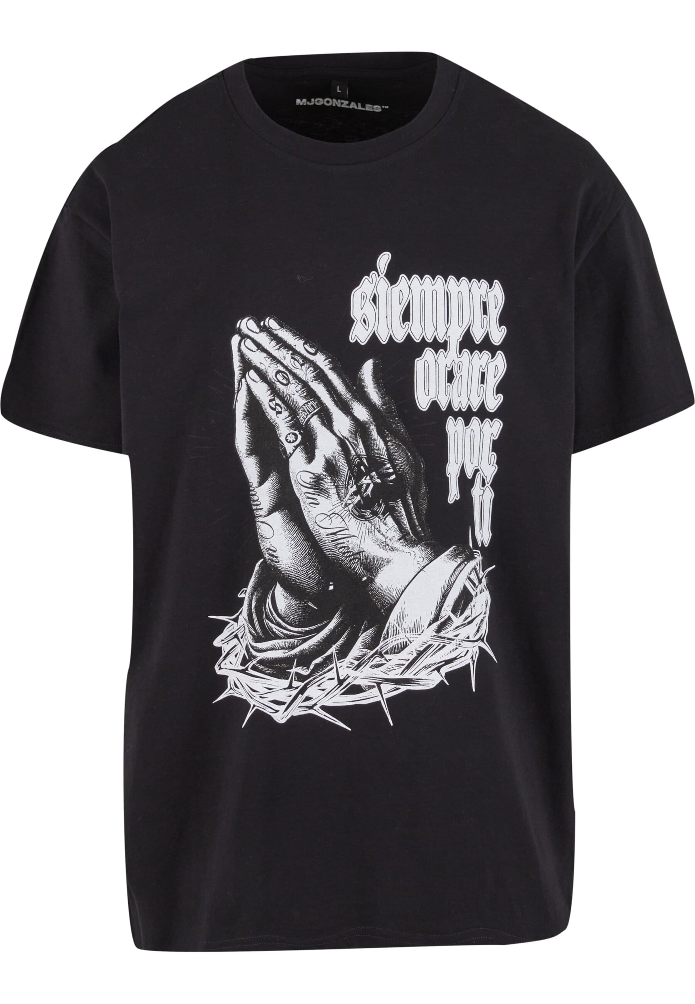 MJ Gonzales Футболка 'Pray for you' в Черный: спереди