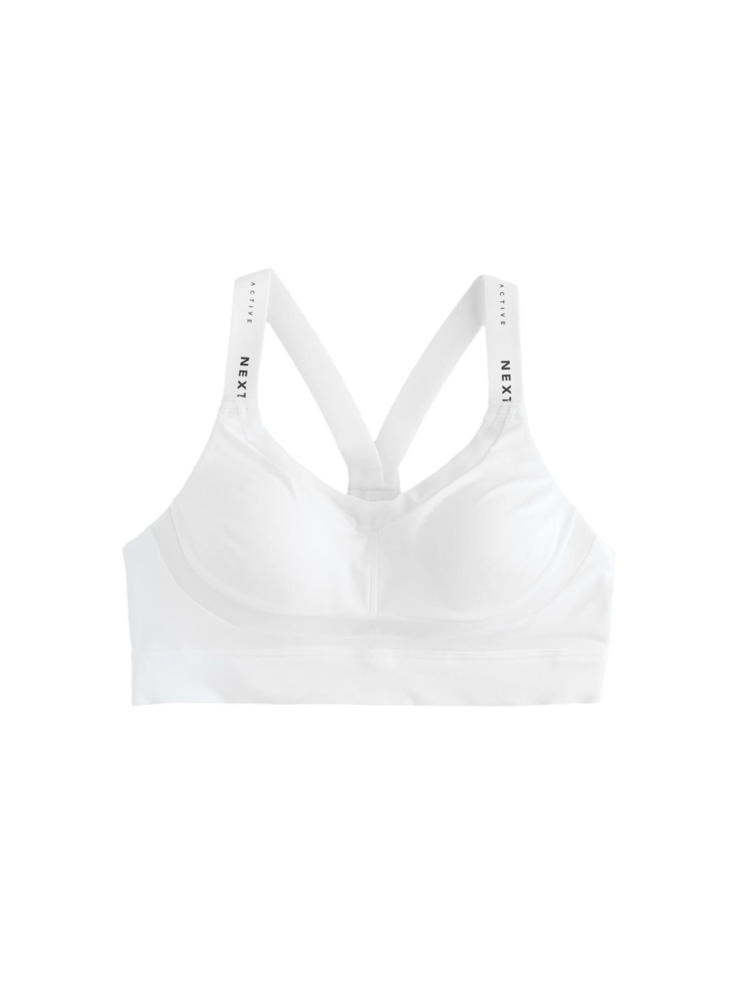 Next Bralette Sports bra 'Active' in White: front
