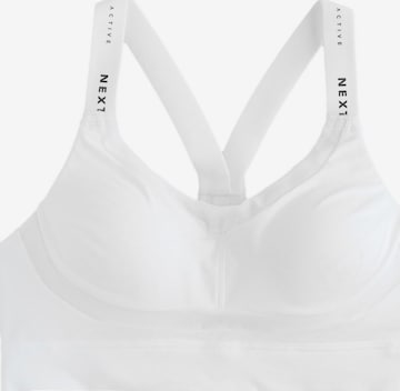 Bustino Reggiseno sportivo 'Active' di Next in bianco: frontale