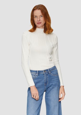 s.Oliver Shirt in Weiß: Vorderseite