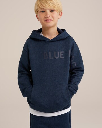 WE Fashion Sweatshirt in Blau