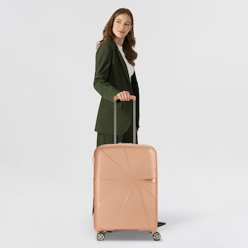 American Tourister Trolley 'Starvibe' in Orange