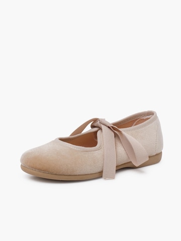 Pisamonas Halbschuh‌‌‌‌‌‌‌‌‌ in Beige: Vorderseite