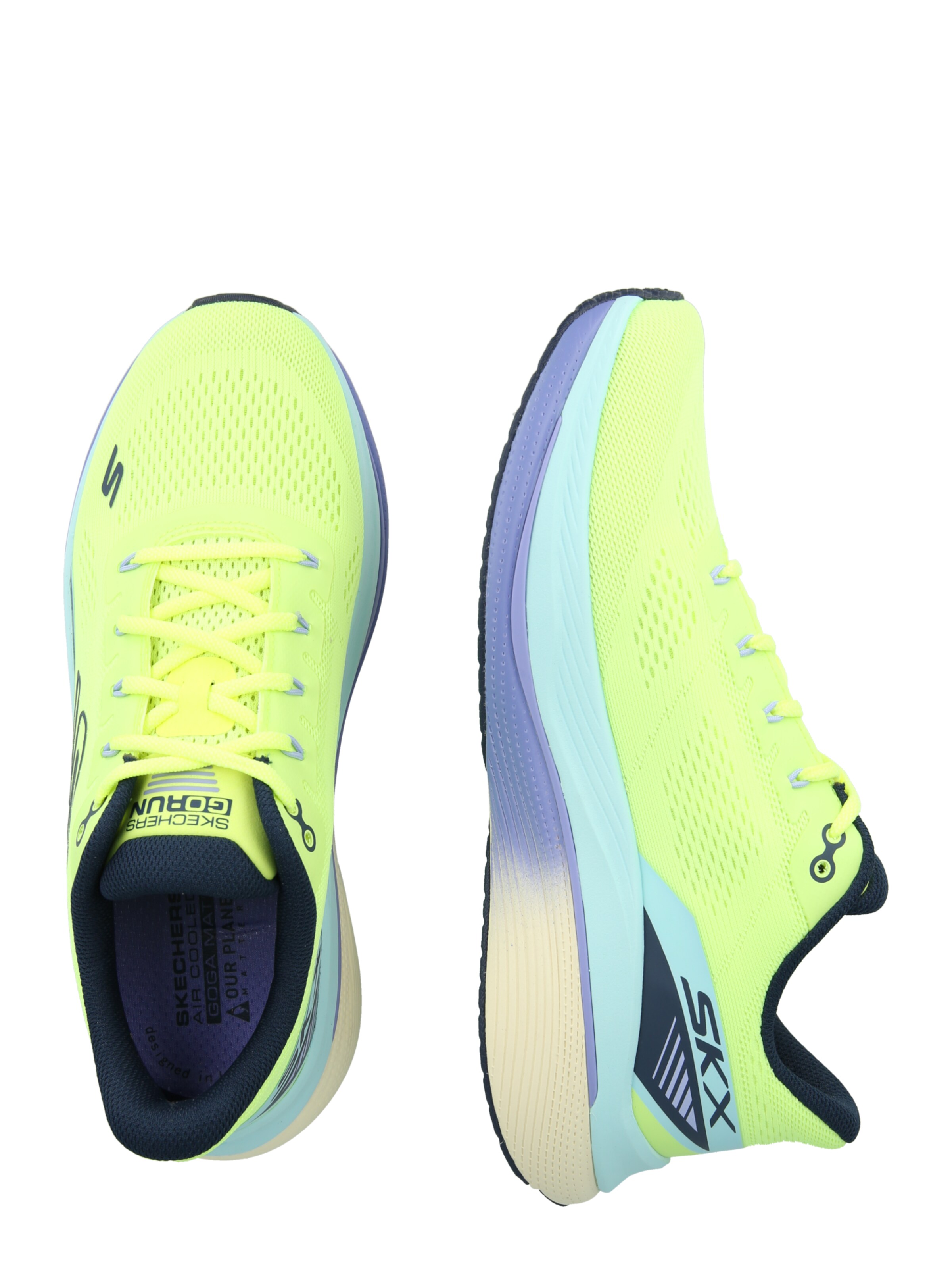 Chaussure de course 'MAX CUSHIONING PROPULSION' SKECHERS en vert