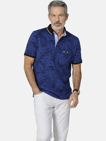 BABISTA Shirt ' Fiorezza ' in Blauw: voorkant