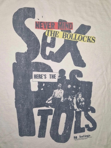 Sex Pistols Koszulka 'Sex Pistols Here¨s The Sex Pistols T-Shirt' w kolorze biały
