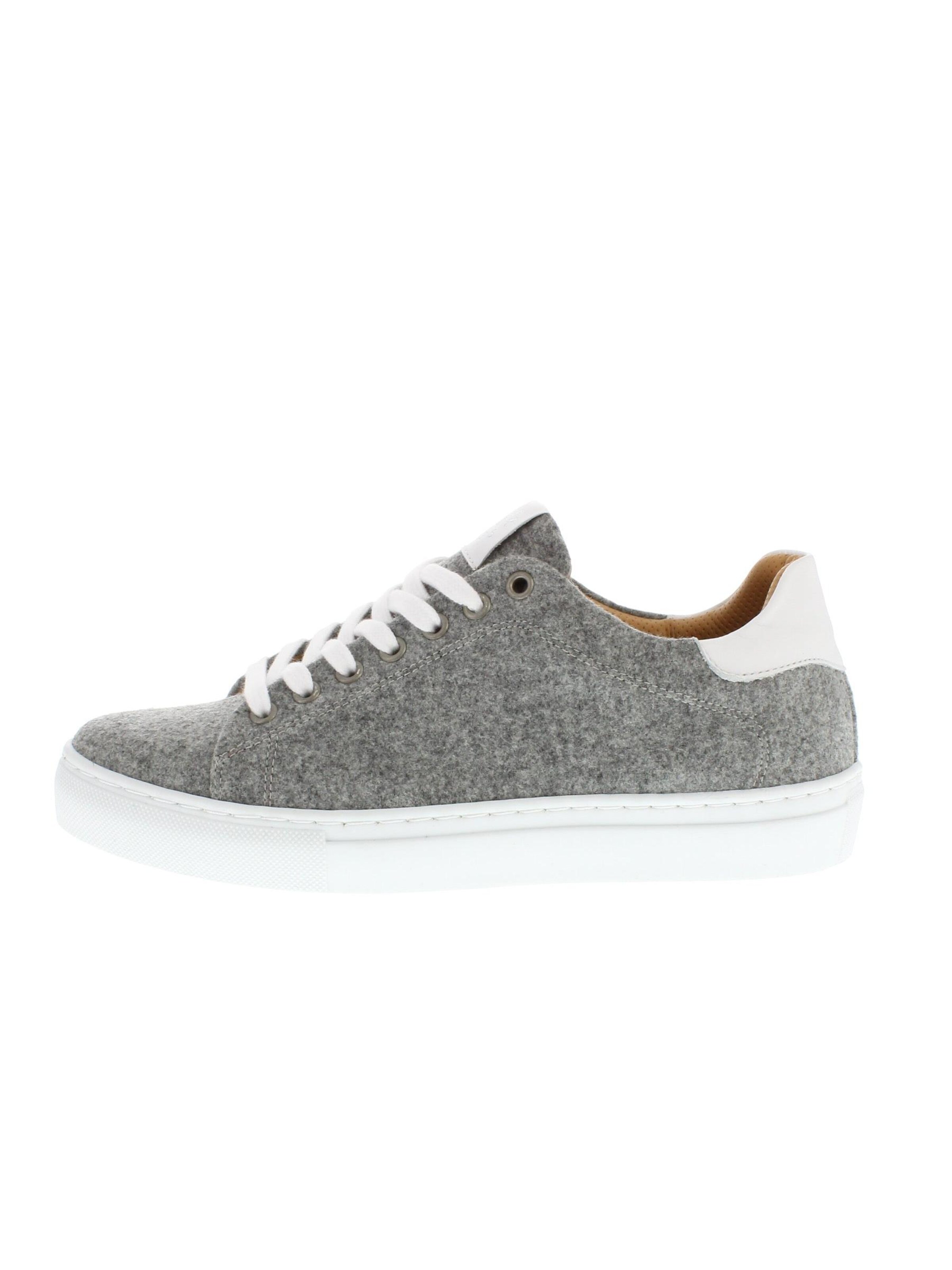 XAVER LUIS Schuhmanufaktur Sneakers 'MIA - Nachhaltiger Merinowolle-Sneaker' in Grey: front