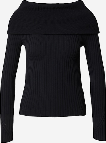 TOPSHOP Shirt in Zwart: voorkant