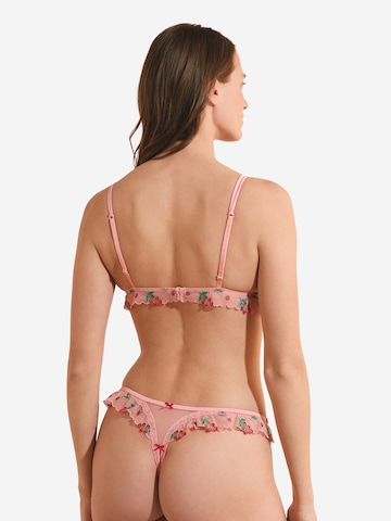 ETAM Triangel BH 'Tomato Love' in Pink
