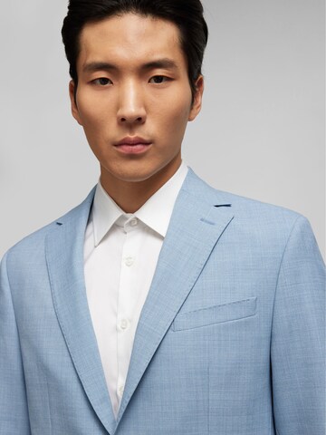 HECHTER PARIS Regular fit Colbert 'H-XTENSION' in Blauw