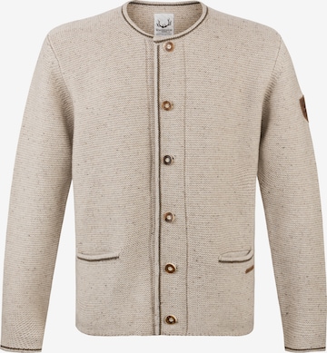 STOCKERPOINT Gebreide klederdrachtjas 'Amaro' in Beige: voorkant