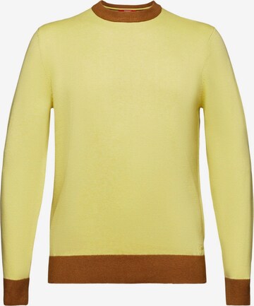 Pull-over ESPRIT en jaune : devant