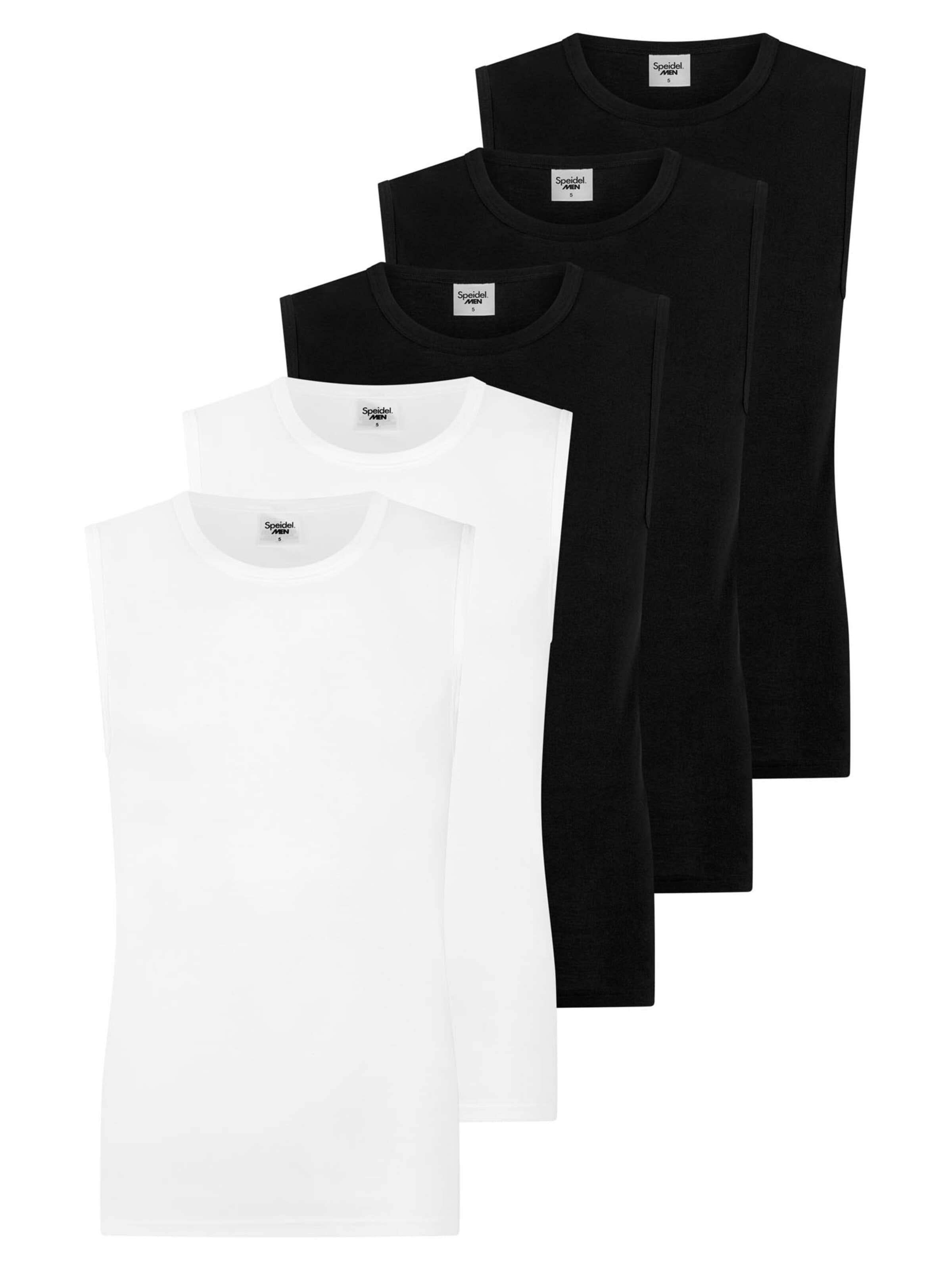 SPEIDEL Undershirt 'Classic' in Black: front