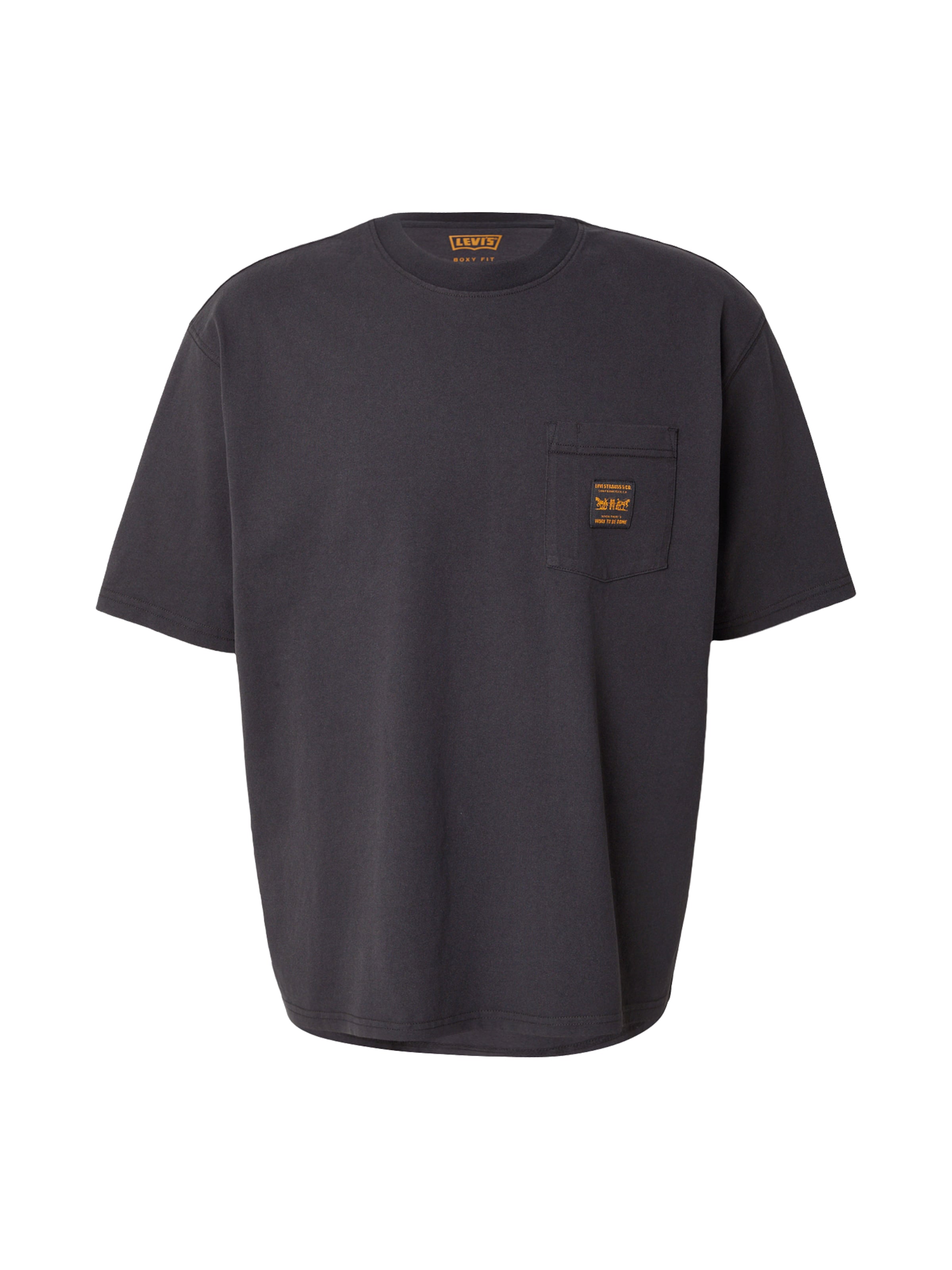 LEVI'S ® Póló 'WORKWEAR' - fekete: elől