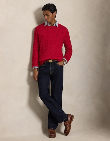 Polo Ralph Lauren Regular Fit Pullover 'DRIVER' in Rot