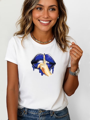 RMK Shirt 'Be quit' in White