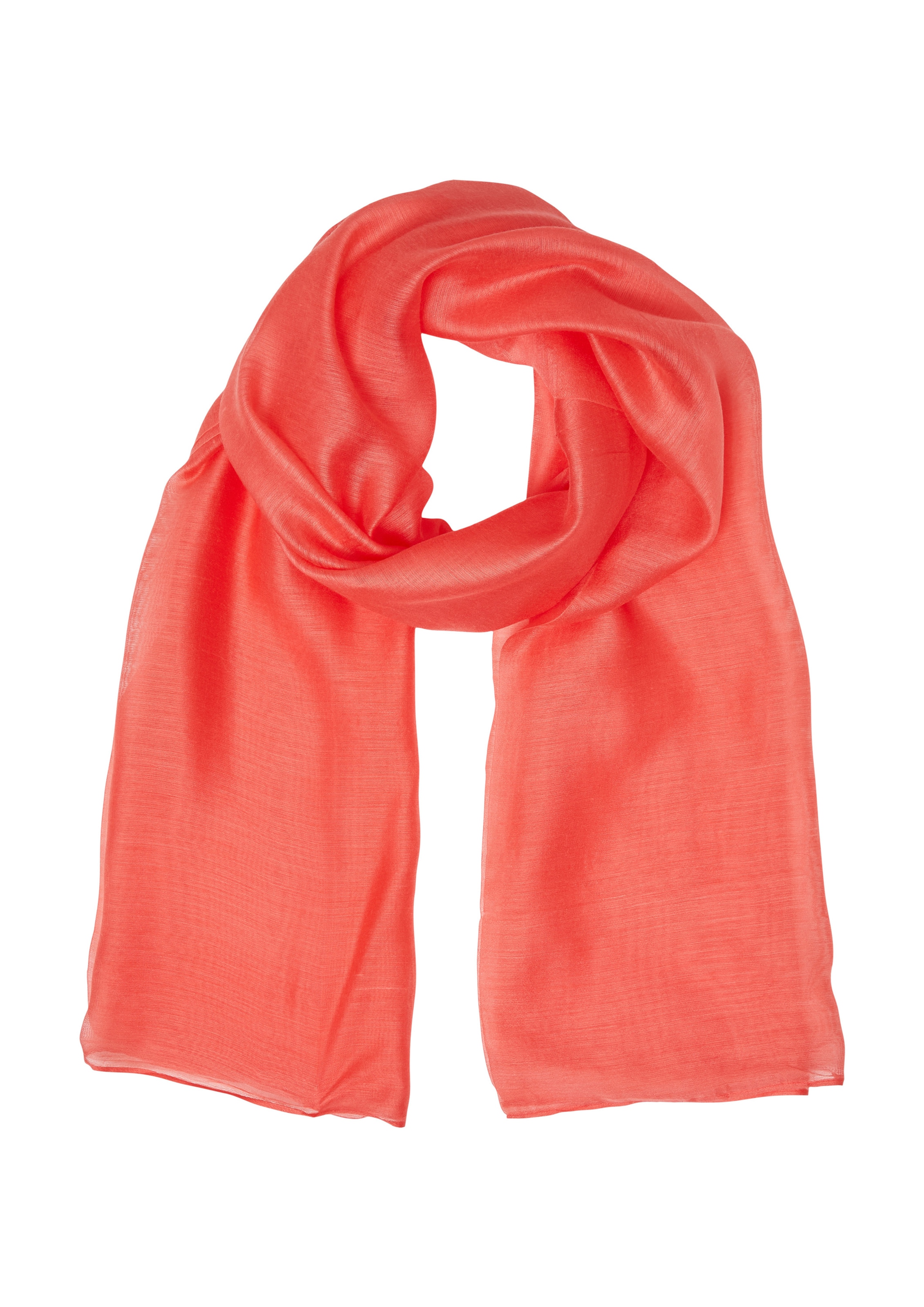 COMMA Schal in Pink: Vorderseite