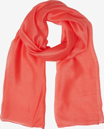 COMMA Schal in Pink: Vorderseite