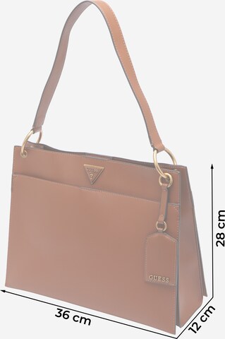 Sac bandoulière 'BASILEA' GUESS en marron