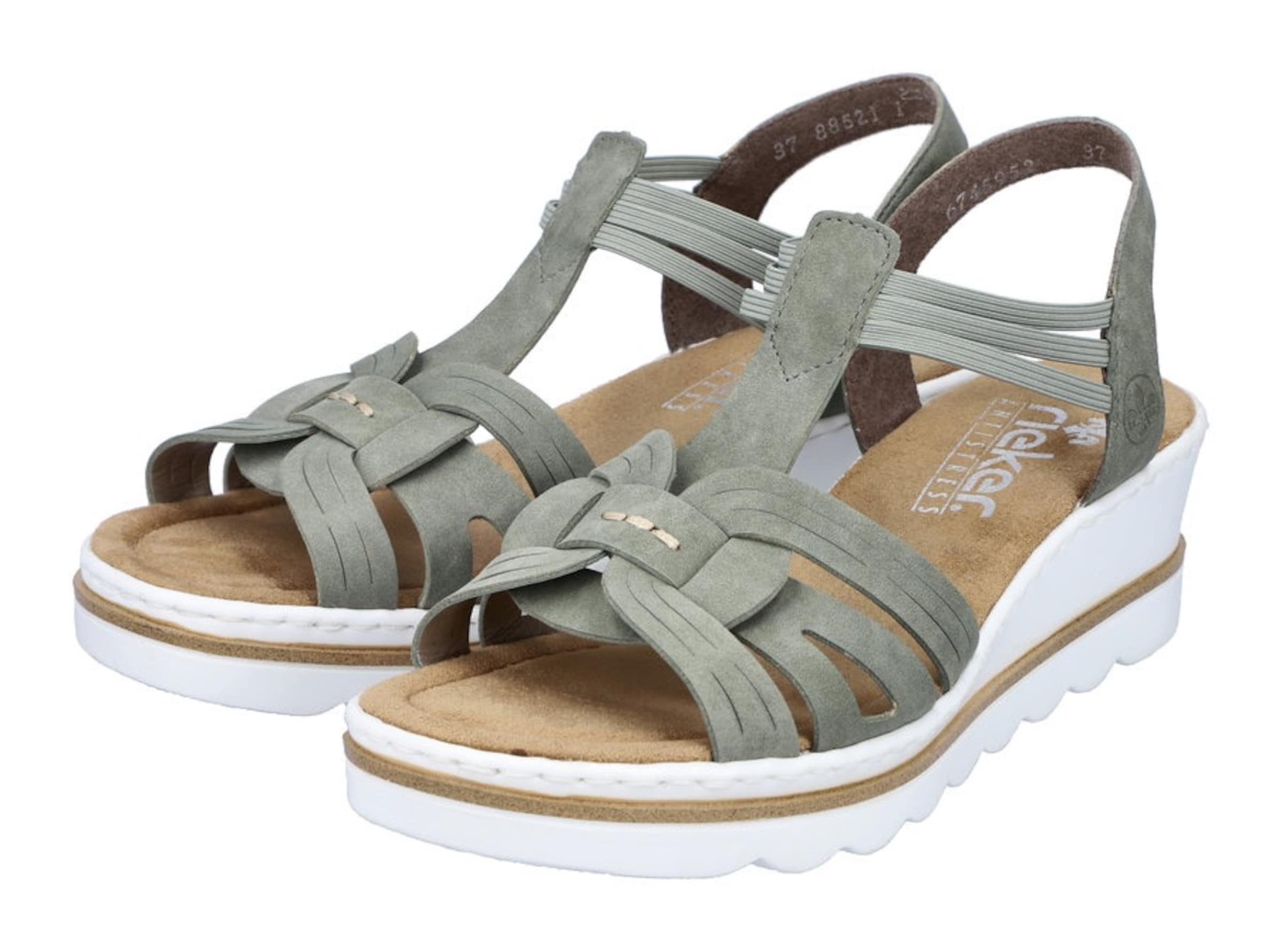 Rieker Sandale in Grün