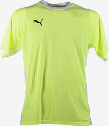 T-Shirt fonctionnel 'Teamliga' PUMA en jaune : devant