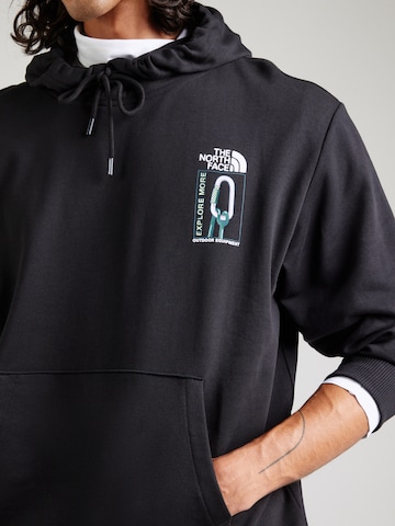 Felpa 'EXPLORE GEAR' di THE NORTH FACE in nero