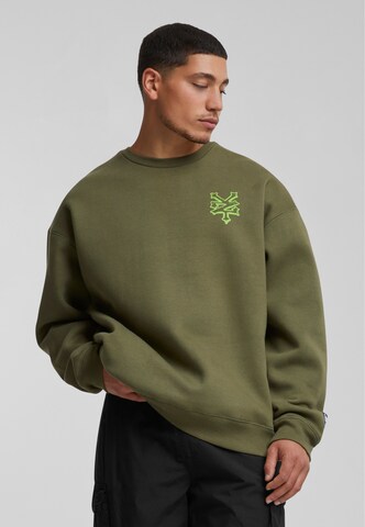 ZOO YORK Sweatshirt 'Skeleton' in Green