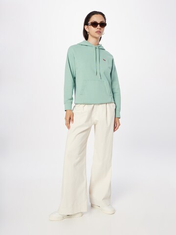 LEVI'S ®Sweater majica 'Standard Hoodie' - zelena boja
