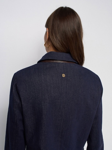 Salsa Jeans Tussenjas in Blauw
