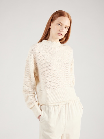 JDY Pullover 'ADORE' in Beige: predná strana