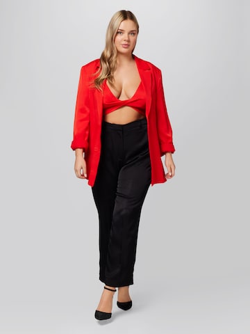 A LOT LESS Top 'Verena' in Red