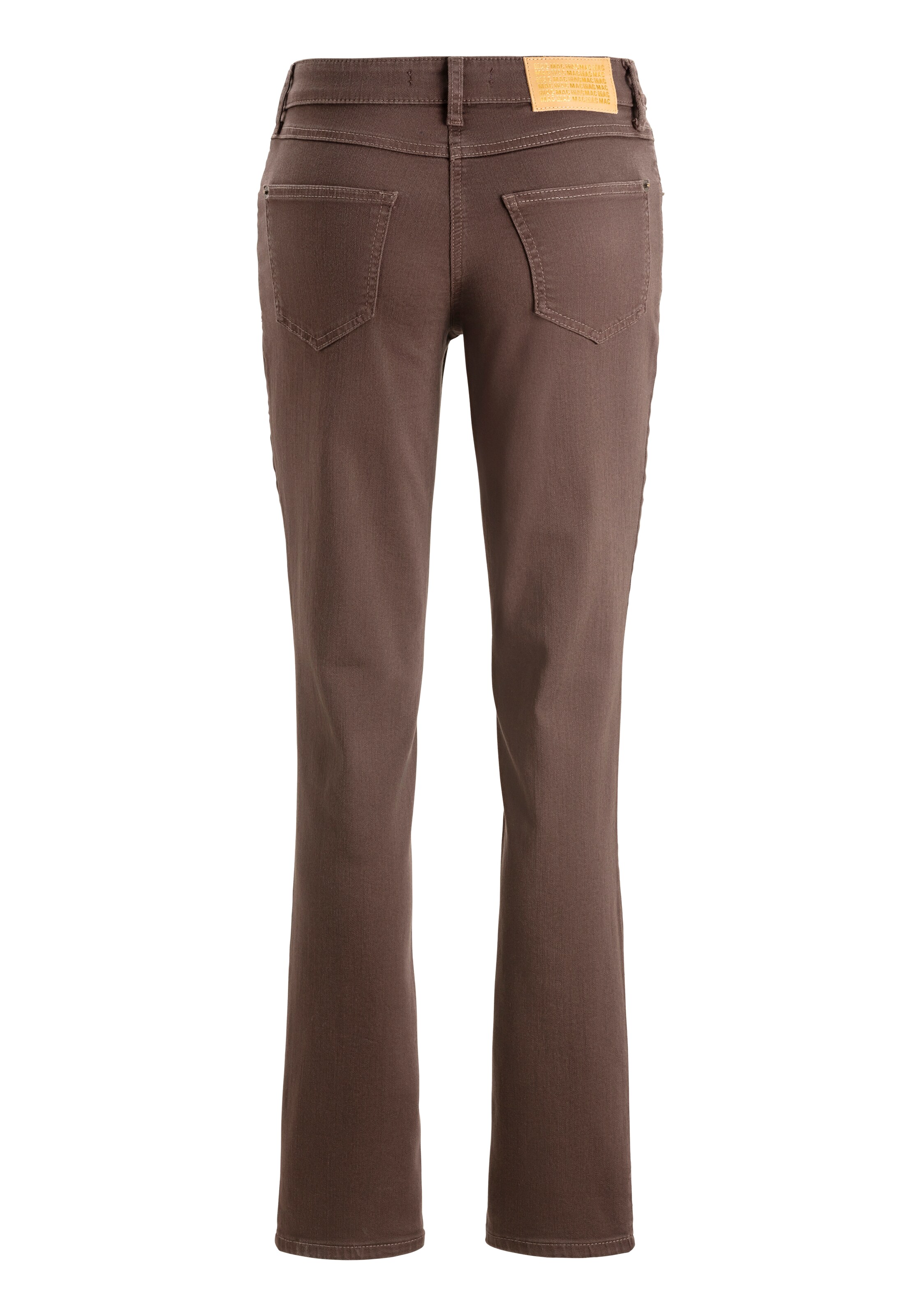 MAC Slim fit Jeans 'Melanie' in Brown