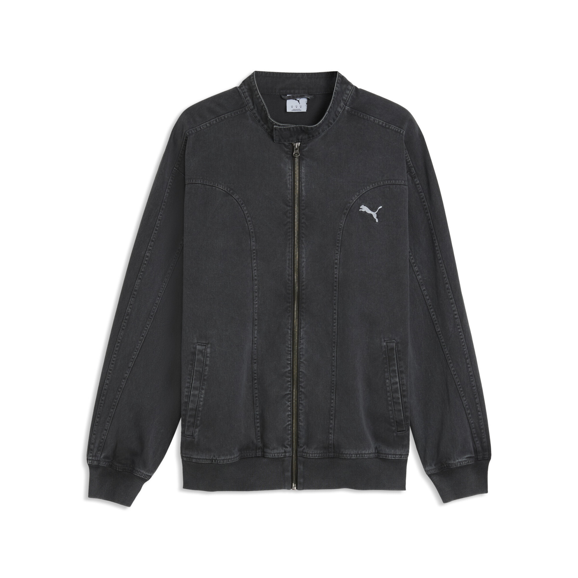 PUMA Trainingsjack 'FUTURE.PUMA.ARCHIVE T7' in Zwart: voorkant
