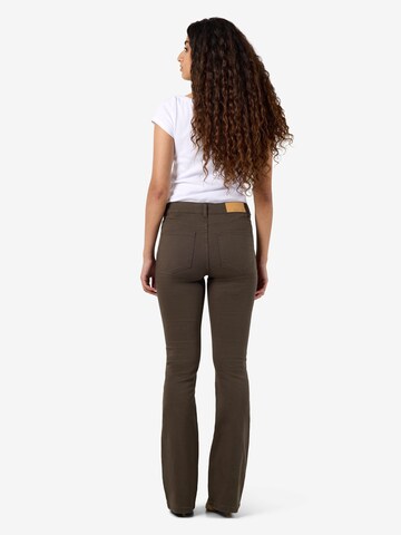 Noisy may Flared Jeans 'NMSallie' in Brown