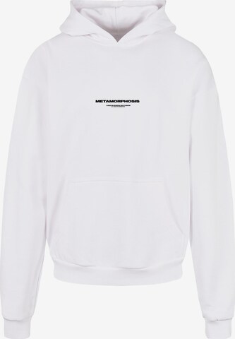 MJ Gonzales Sweatshirt in White: front