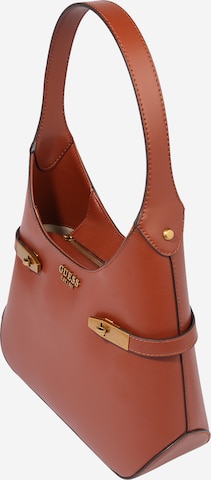 GUESS Handbag 'ZADIE' in Brown: front