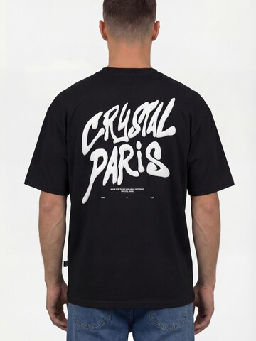 Crystal Paris Shirt 'Move'‌‌ in Schwarz: Vorderseite