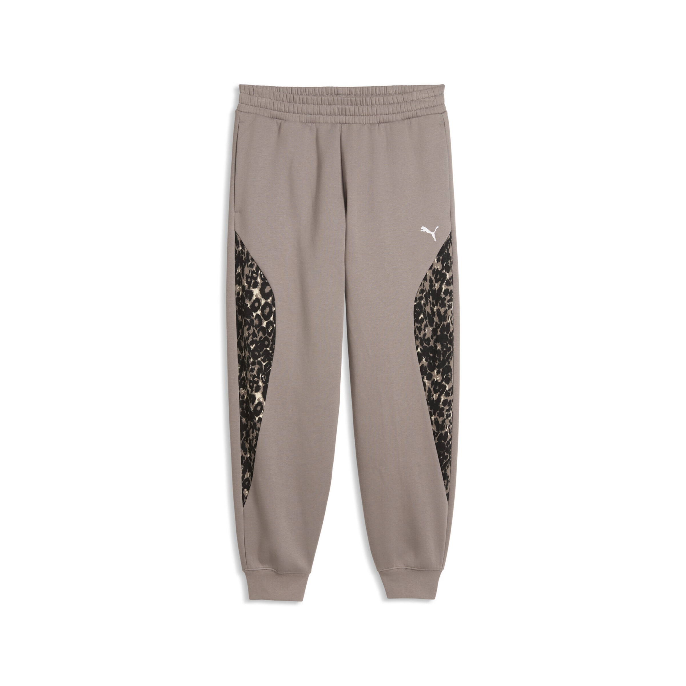 Regular Pantalon de sport PUMA en beige : devant
