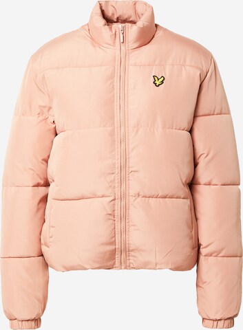 Lyle & Scott Winterjas in Roze: voorkant