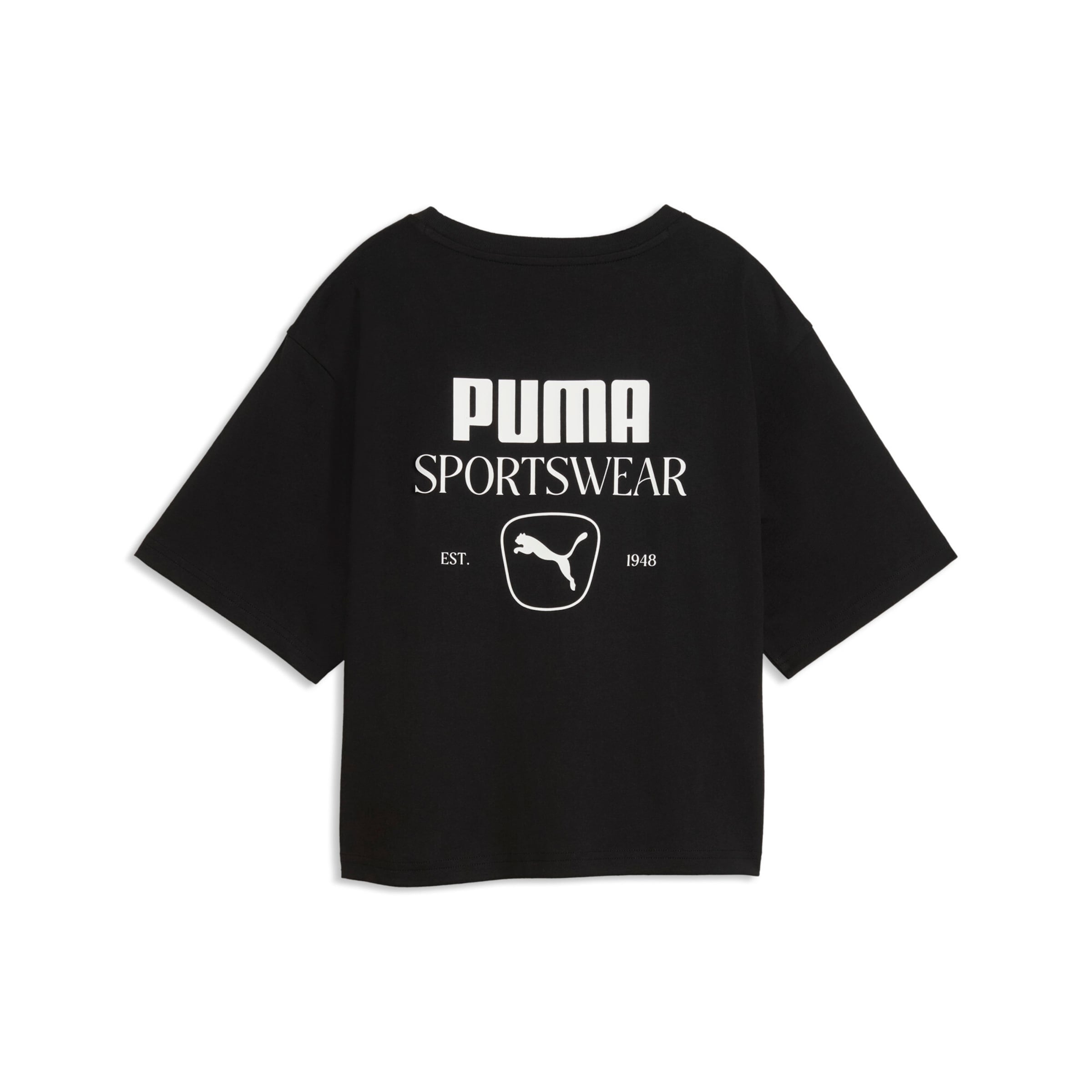 PUMA Shirt in Black: front