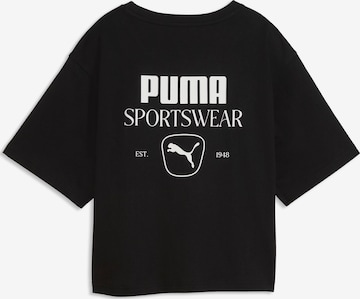 PUMA Shirt in Black: front