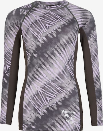 O'NEILL Functioneel shirt 'Women Of The Wave' in Grijs: voorkant