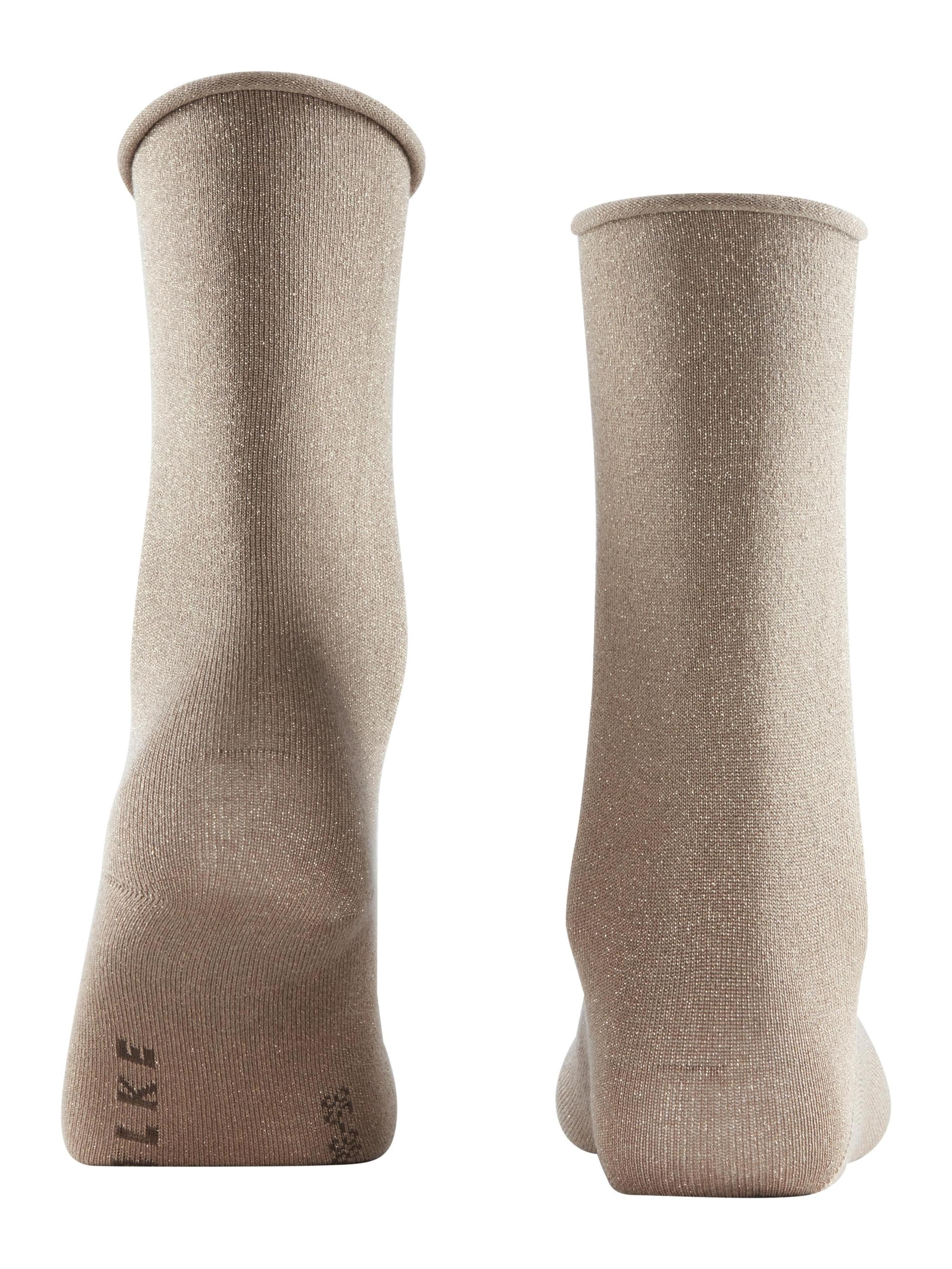 FALKE Socks 'Shiny' in Beige