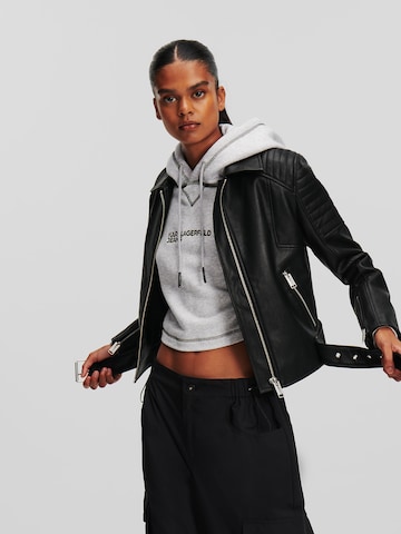 KARL LAGERFELD JEANS Jacke in Schwarz: predná strana